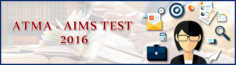 ATMA AIMS TEST 2016